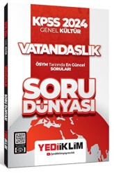 KPSS 2024 Genel Kültür Vatandaşlık Soru Dünyası - 1