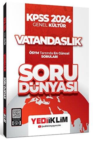 KPSS 2024 Genel Kültür Vatandaşlık Soru Dünyası - 1