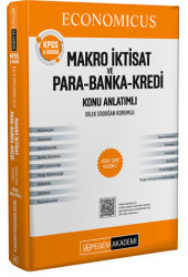 KPSS A Grubu Economicus Makro İktisat ve Para-Banka-Kredi Konu Anlatımı - 1