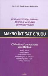 KPSS A Grubu Makro İktisat - Çözümlü ve Konu Anlatımlı Soru Bankası - 1