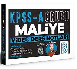KPSS A Grubu Maliye Video Ders Notları - 1