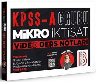 KPSS A Grubu Mikro İktisat Video Ders Notları - 1