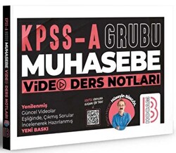 KPSS A Grubu Muhasebe Video Ders Notları - 1