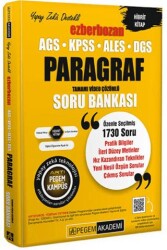 KPSS ALES DGS Ezberbozan Paragraf Soru Bankası - 1