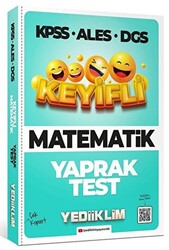KPSS - ALES - DGS Keyifli Matematik Tamamı Çözümlü Çek Kopart Yaprak Test - 1