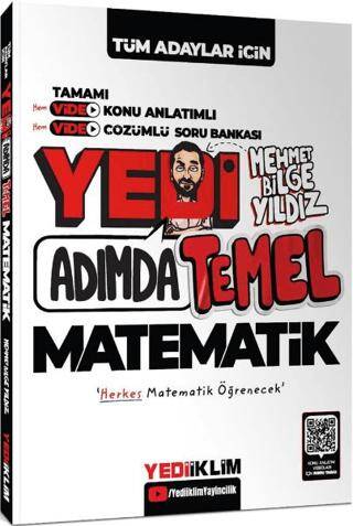 Tüm Adaylar için Yedi Adımda Temel Matematik Video Konu Anlatımlı Video Çözümlü Soru Bankası - 1