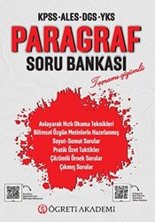 KPSS ALES DGS YKS Paragraf Soru Bankası - 1