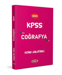 KPSS Coğrafya Konu Anlatımlı 2023 - 1