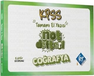 KPSS Coğrafya Konu Anlatımlı Not Defteri - 1