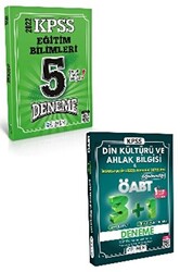 KPSS Eğitim Bilimleri 5 Deneme +ÖABT Din Kültürü ve Ahlak Bilgisi 3+1 Deneme - 1