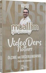 KPSS Eğitim Bilimleri Muallim Ölçme ve Değerlendirme Video Ders Notları - 1