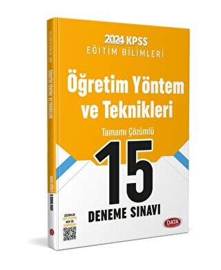 KPSS Eğitim Bilimleri Öğretim Yöntem ve Teknikleri 15 Deneme Sınavı - 1