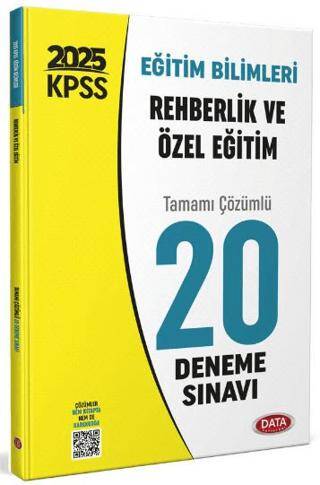 KPSS Eğitim Bilimleri Rehberlik ve Özel Eğitim 20 Deneme Sınavı - 1