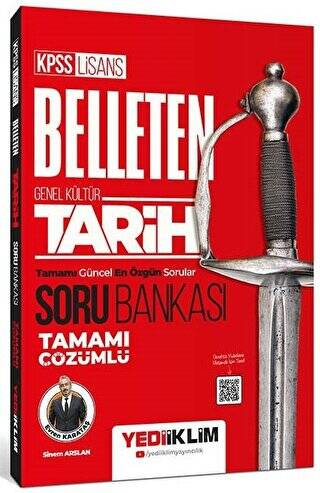 KPSS Genel Kültür Belleten Tarih Tamamı Çözümlü Soru Bankası - 1
