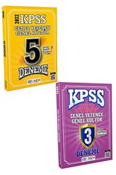 KPSS Genel Yetenek Genel Kültür 5 Deneme + 3 Deneme Çözümlü - 1