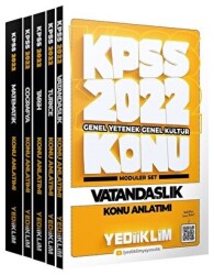 KPSS Genel Yetenek Genel Kültür Konu Anlatımlı Modüler Set - 1