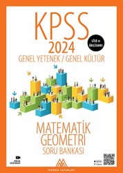 KPSS GKGY Matematik Geometri Soru Bankası Lise ve Önlisans - 1