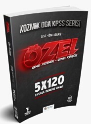 KPSS GY GK Kozmik Oda Lise Önlisans 5 x 120 Deneme - 1