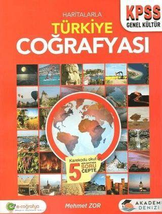 KPSS Haritalarla Türkiye Coğrafyası - 1