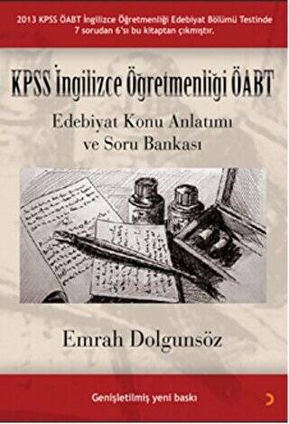 KPSS İngilizce Öğretmenliği ÖABT Edebiyat Konu Anlatımı ve Soru Bankası - 1
