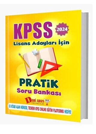KPSS Lisans Adaylar İçin Pratik Soru Soru Bankası - 1