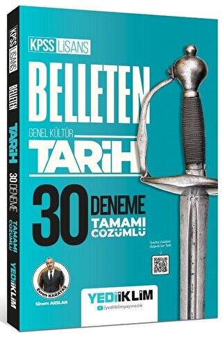 KPSS Lisans Genel Kültür Belleten Tarih Tamamı Çözümlü 30 Deneme - 1