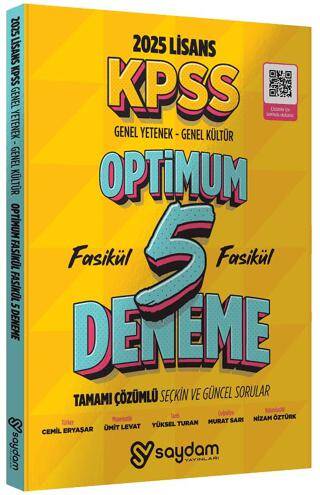 KPSS Lisans Genel Yetenek Genel Kültür 5`li Çözümlü Deneme Seti - 1