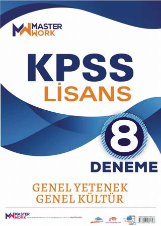 KPSS Lisans - Genel Yetenek - Genel Kültür 8 Deneme - 1