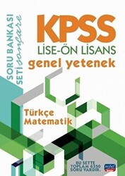 KPSS Lise - Ön Lisans Genel Yetenek Soru Bankası - Türkçe - Matematik - 1