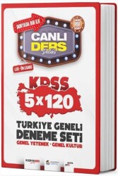KPSS Lise Ön Lisans Türkiye Geneli 5x120 Deneme Seti - 1