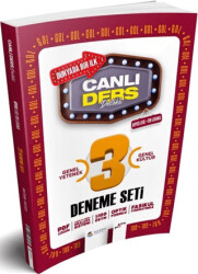 KPSS Lise Önlisans Genel Kültür Genel Yetenek 3 lü Deneme Seti - 1