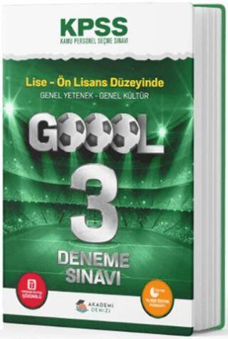 KPSS Lise-Önlisans Goool 3`lü Deneme - 1