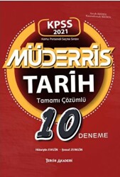 KPSS Müderris Tarih Tamamı Çözümlü 10 Deneme - 1