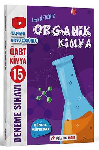 KPSS ÖABT 2024 Organik Kimya Video Çözümlü 15 Branş Deneme - 1