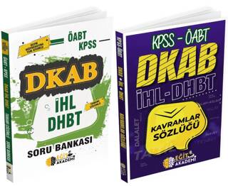 KPSS ÖABT DKAB İHL DHBT Soru Bankası ve Kavramlar Sözlüğü - 1