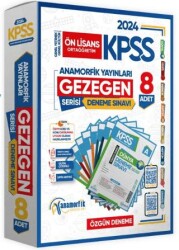 KPSS Ön Lisans GY-GK GEZEGEN Serisi 8li Deneme Paketi Kurumsal Türkiye Geneli Dijital Çözümlü Anamorfik Yayınları - 1