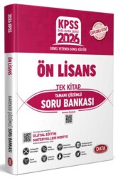 KPSS Önlisans Tek Kitap Karekod Çözümlü Soru Bankası - Data Yayınları