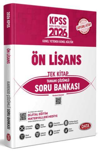 KPSS Önlisans Tek Kitap Karekod Çözümlü Soru Bankası - 1