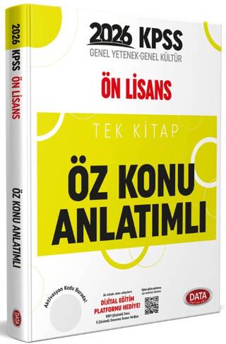 KPSS Önlisans Tek Kitap Öz Anlatımlı Konu Anlatımlı - 1