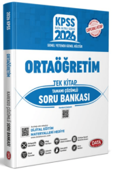 KPSS Ortaöğretim Lise Tek Kitap Karekod Çözümlü Soru Bankası - Data Yayınları