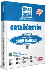 KPSS Ortaöğretim Lise Tek Kitap Karekod Çözümlü Soru Bankası - Data Yayınları