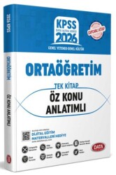 KPSS Ortaöğretim Lise Tek Kitap Öz Konu Anlatımlı - Data Yayınları
