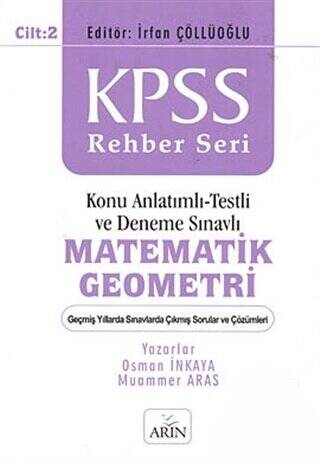KPSS Rehber Seri - Matematik Geometri Cilt: 2 - 1