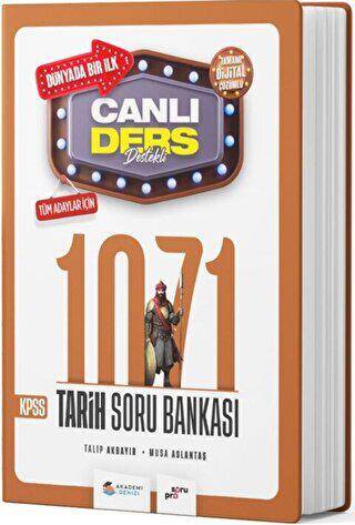 KPSS Tarih Canlı Ders Destekli 1071 Soru Bankası - 1