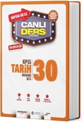 KPSS Tarih Canlı Ders Süper 30 Deneme Seti - 1