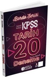 KPSS Tarih Tamamı Çözümlü 20 Bordo Deneme Sınavı - 1