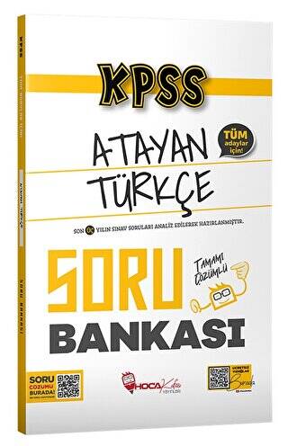 KPSS Türkçe Atayan Soru Bankası Çözümlü - 1