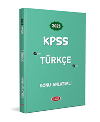 KPSS Türkçe Konu Anlatımlı 2023 - 1