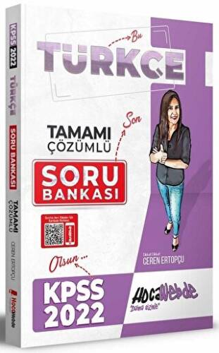 KPSS Türkçe Tamamı Çözümlü Soru Bankası - 1