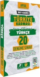 KPSS Türkiye Karması Türkçe 20 Deneme - 1
